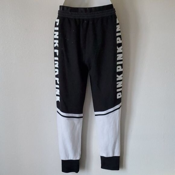 Victoria's Secret Pink Sweat Pants Joggers Athletic Athleisure Women's WOMAN'S S - Picture 3 of 14